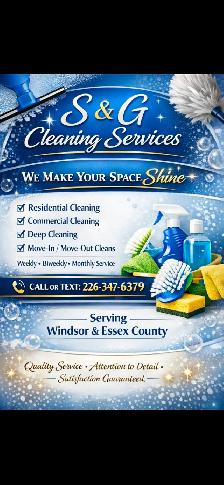 S&G Cleaning Services.