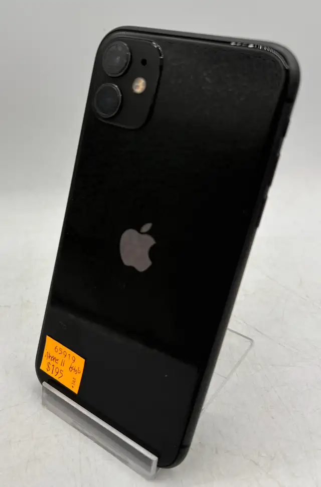 64gb Apple iPhone 11 - Factory Reset/No Charger (Model: a211 )