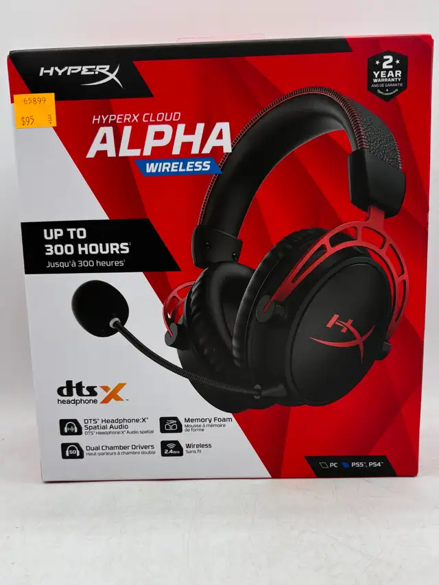 NEW HyperX Cloud Alpha Wireless Headset for the PS4/5 & PC