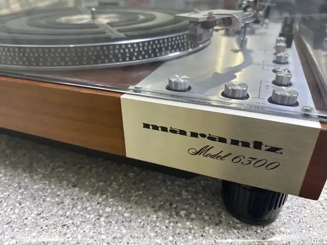 Marantz 6300 Turntable Excel ES-70S With Cartridge And Needle - Photo 3