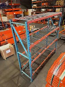 Used steel storage rack - Photo 3
