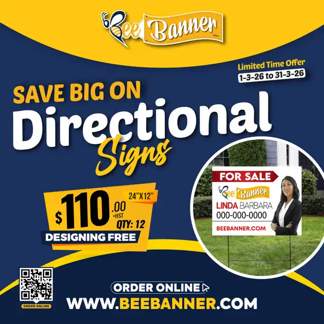 Directional Signs – Professional Printing | Free Designing