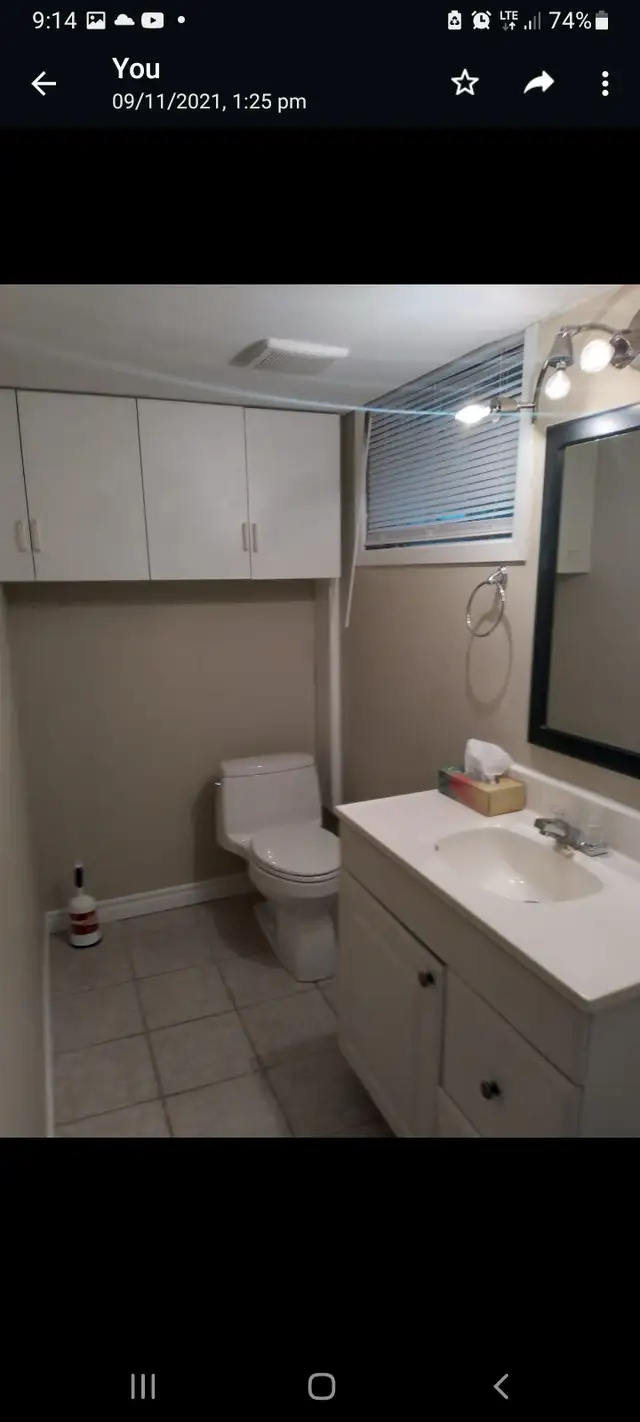 One bedroom basement for rent - Photo 3