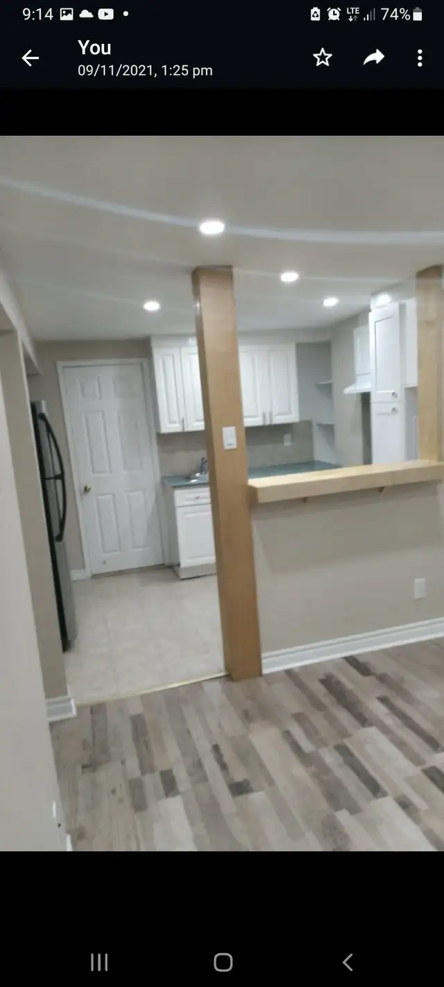 One bedroom basement for rent - Photo 4