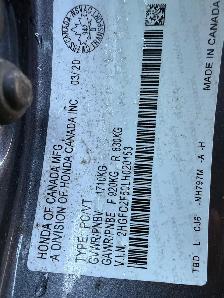 2020 Honda Civic Sedan LX - Photo 19