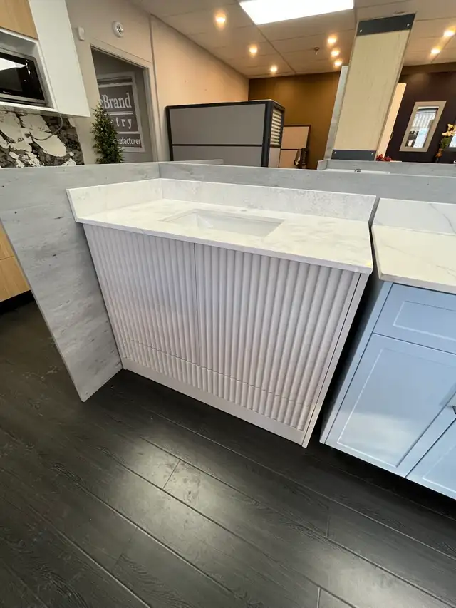 Evolution 3 – Custom Fluted Bathroom Cabinet Collection - Photo 3