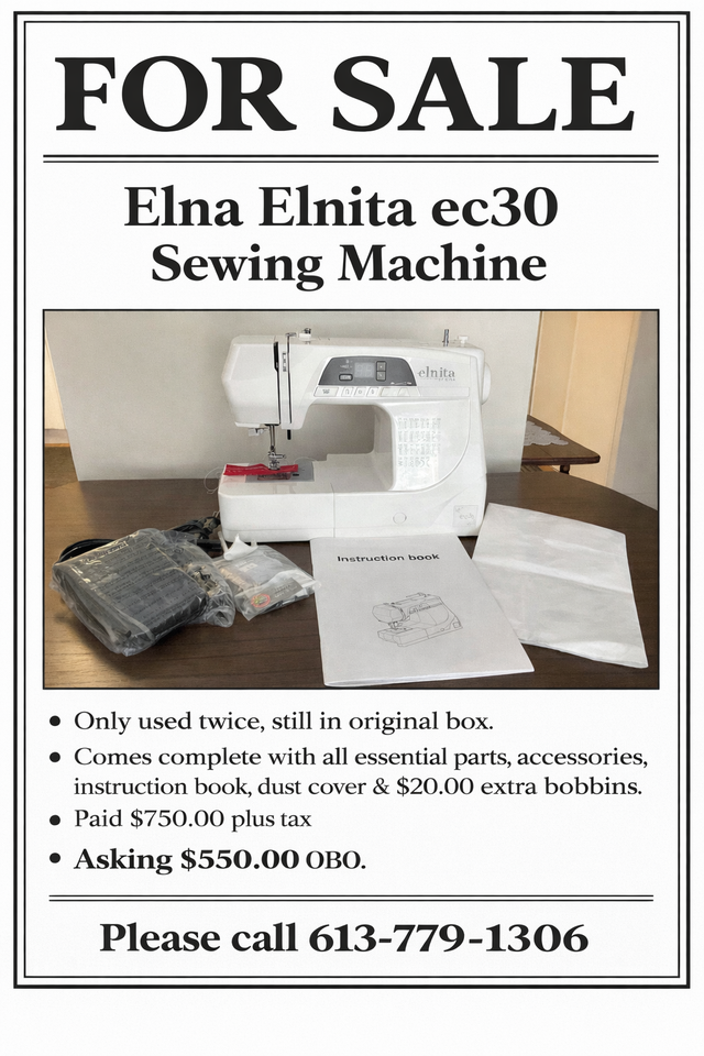 Elna Elnita ec30 Sewing Machine - Photo 2