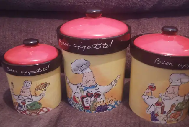 Chef Canister Set