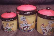 Chef Canister Set