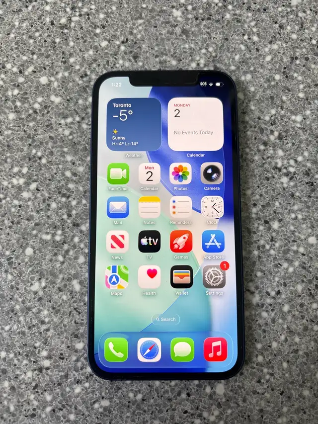 IPhone 12 128GB 97% Battery Health Blue