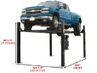 New 4 Post Car Lift,Parking Lift, Storage Lift 9000lb-Saskatoon - Photo 5
