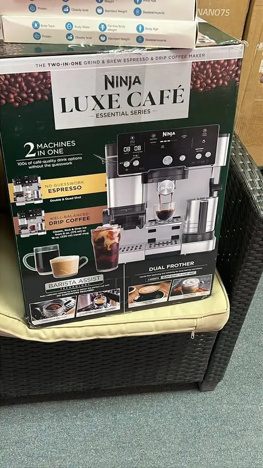 Ninja LuxeTM Café Essential Series 2-in-1 Espresso & Coffee