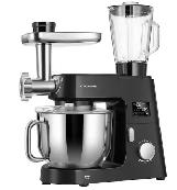 VIVOHOME 7.5 qt 6-Speed Black 9 in 1 Stainless Steel Stand Mixer - Photo 3