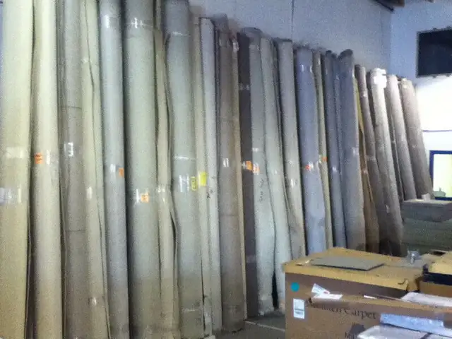 Carpet And Vinyl Roll End Special .50 sq ft and up.