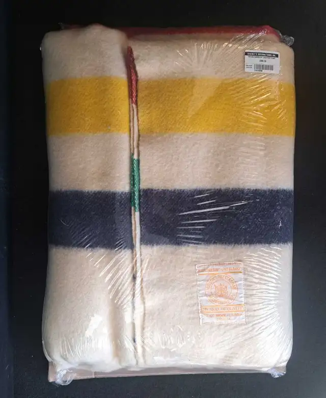 Vintage Hudson Bay Quen Point Blanket (31618088)