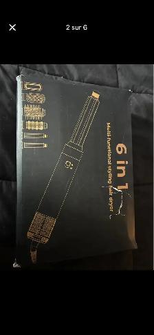 brosse,frise sèche cheveux 6 in 1 - Photo 2