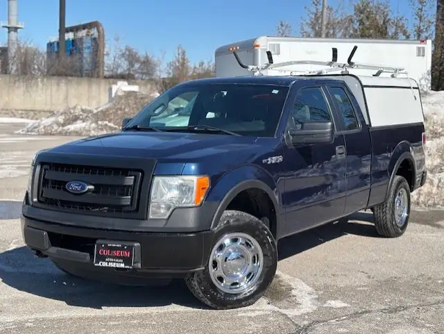 2013 Ford F-150 XL 4WD SUPERCAB BOX CAP-RACKS-1 OWNER-CERTIFIE