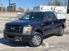 2013 Ford F-150 XL 4WD SUPERCAB BOX CAP-RACKS-1 OWNER-CERTIFIE