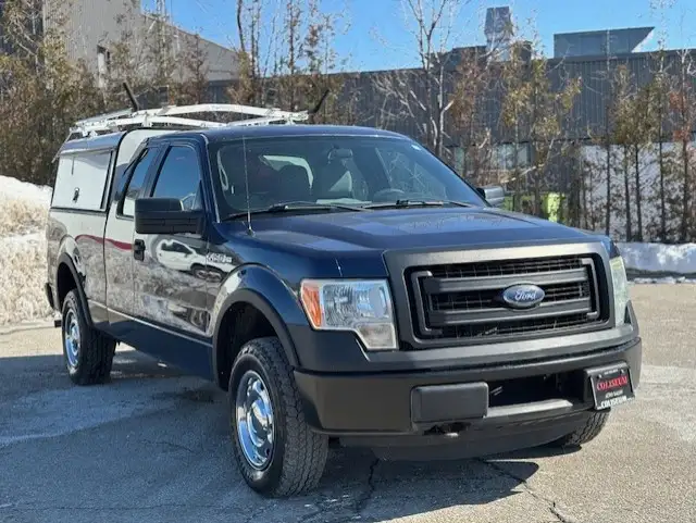 2013 Ford F-150 XL 4WD SUPERCAB BOX CAP-RACKS-1 OWNER-CERTIFIE - Photo 9