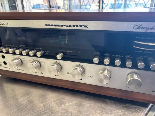 Marantz 2275 Stereophonic Receiver With Wood Cover And The Box - Photo 3