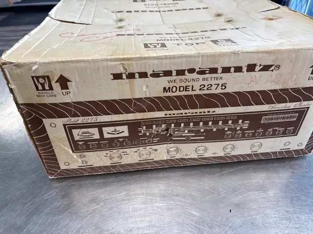 Marantz 2275 Stereophonic Receiver With Wood Cover And The Box - Photo 7