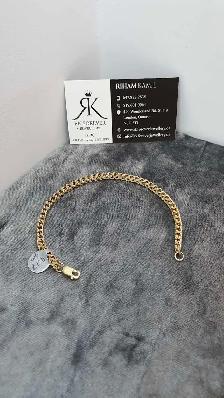 10k yellow gold bracelet # 364_5 - Photo 4