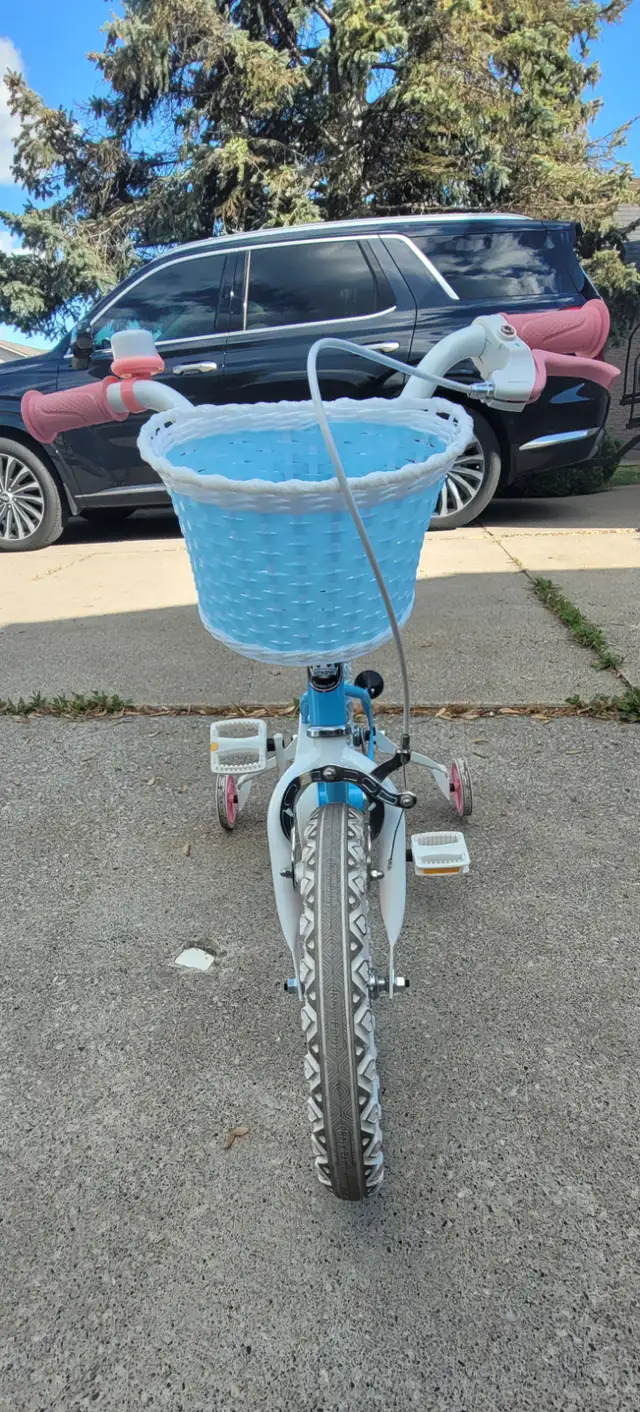 Girl's bike with training wheels - Photo 3
