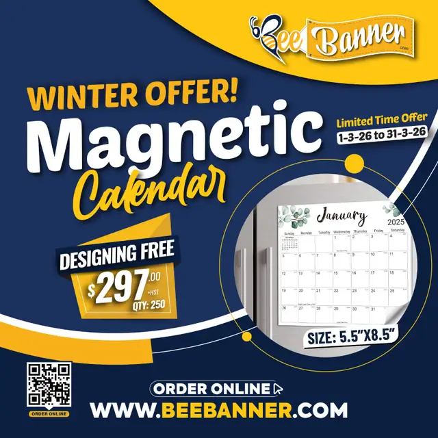Winter Special Offer – Magnetic Calendars