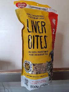 Liver Bites ChewMasters Pure Beef Liver  Treats - New