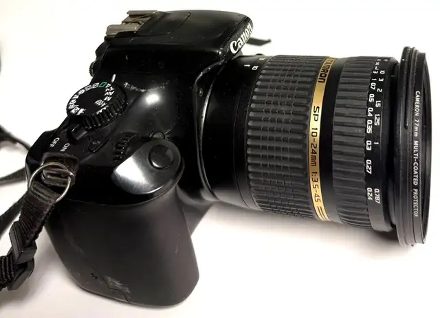 Canon EOS Rebel T3 12.2MP DSLR Camera with Tamron Lens - Photo 2