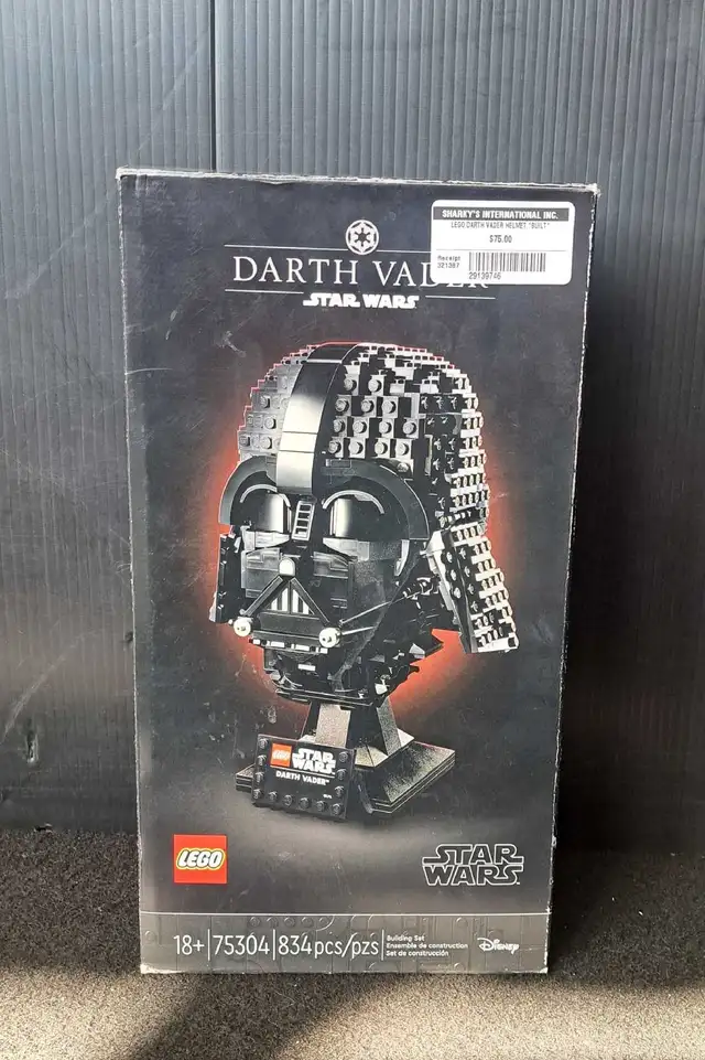 Built Lego Darth Vader Helmet (29139746)
