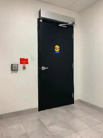 ACCESSIBLE METAL, STEEL, FIRE-RATED DOORS, FRAMES AND HARDWARE