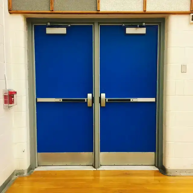 ACCESSIBLE METAL, STEEL, FIRE-RATED DOORS, FRAMES AND HARDWARE - Photo 2