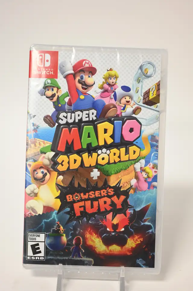 nintendo switch game super mario 3d world   bowser's fury NEW