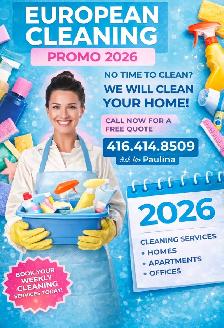 European Clenaing Lady