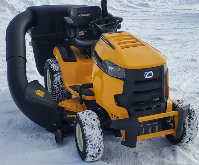 SX2 Cub Cadet with Triple Bagger Lawn tractor