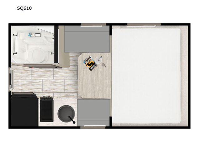 2026 Lance Squire Truck Campers SQ610 - Photo 2