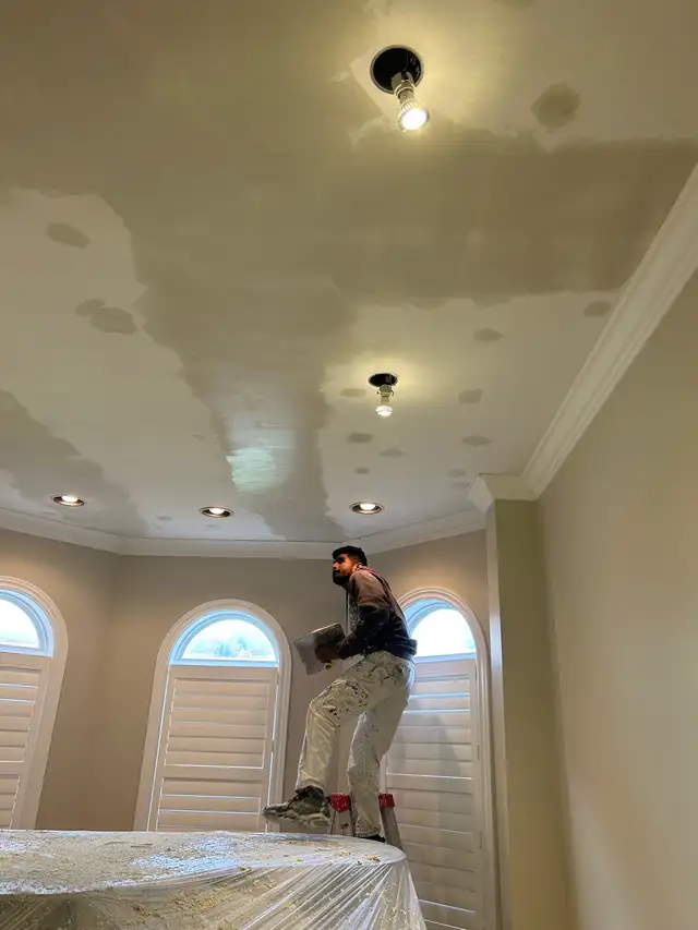 Taping-mudding , painting and popcorn removal