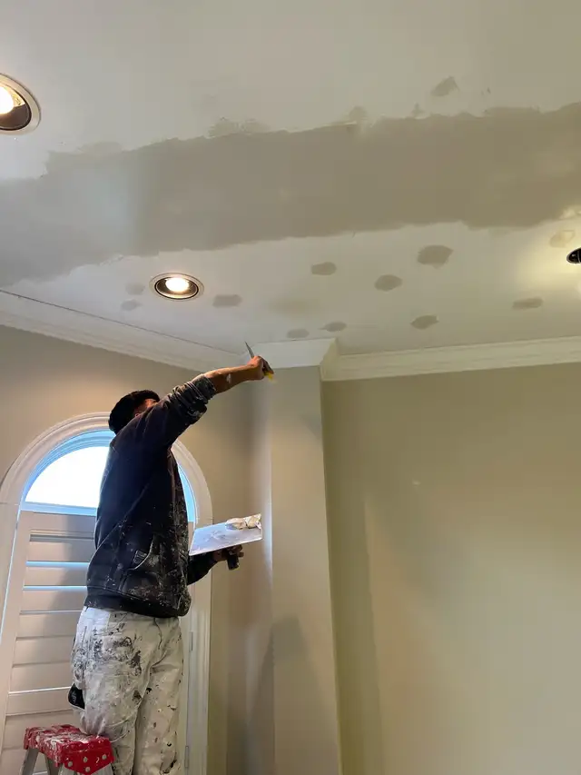 Taping-mudding , painting and popcorn removal - Photo 2
