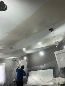Taping-mudding , painting and popcorn removal - Photo 3