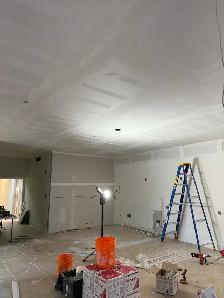 Popcorn removal , taping-mudding, house painting - Photo 5