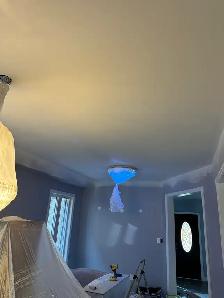 Popcorn removal , taping-mudding, house painting - Photo 9