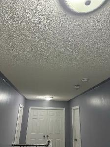 Popcorn/stucco removal, taping-mudding and painting - Photo 5