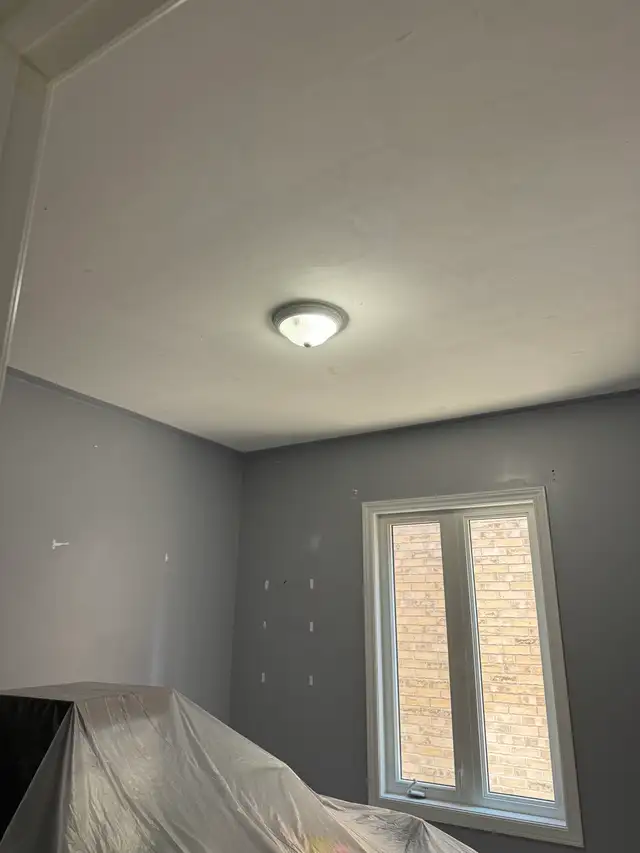 Taping-mudding, Popcorn removal and painting - Photo 8