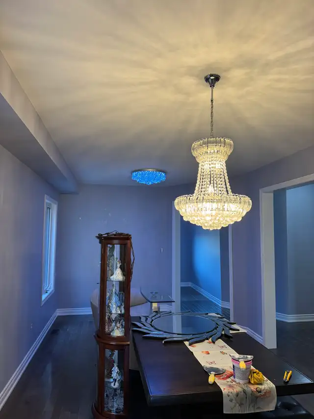 Popcorn removal, Taping-mudding and House painting:: - Photo 6