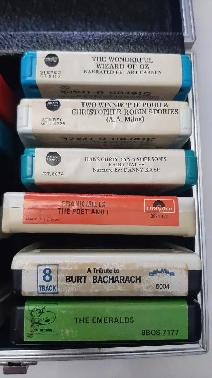 8-TRACKS FOR SALE. GOOD SHAPE! NICE SELECTION!