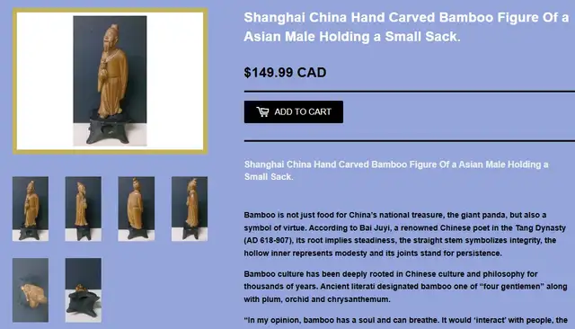 Antique Chinese Treasurers! 3 finely hand-carved women figures - Photo 10