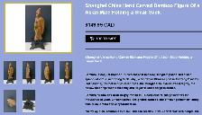 Antique Chinese Treasurers! 3 finely hand-carved women figures - Photo 10