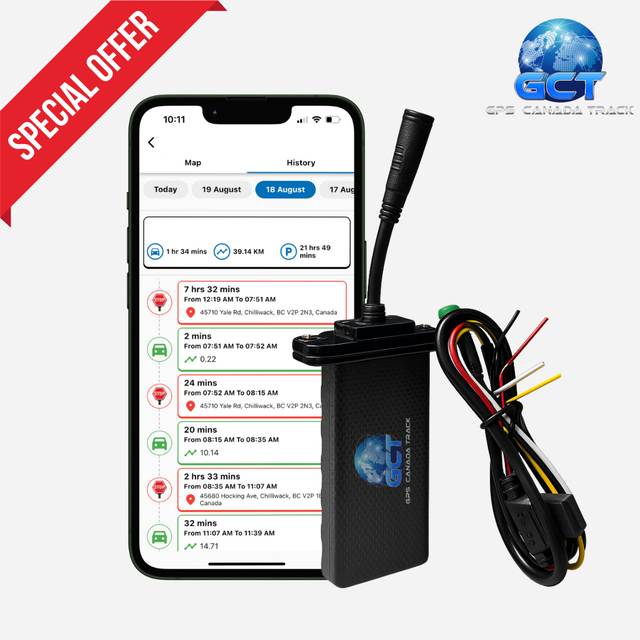 OBD2 GPS Tracker for Car – 1 Month Free, 10s Live Updates