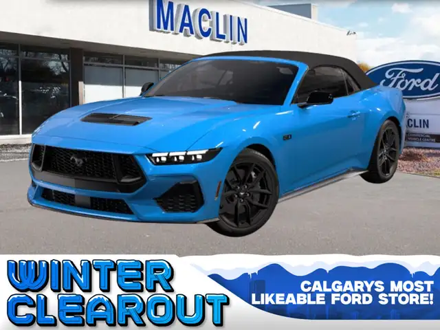 2026 Ford Mustang GT Premium Convertible | NITE PONY PKG | SYNC